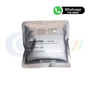 Revelador Compatible DV321K (Negro) para Bizhub 224e/284e/364e/454e/554e/458e/558e/658e